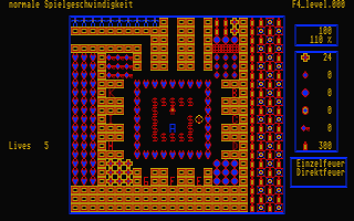Fighter IV atari screenshot
